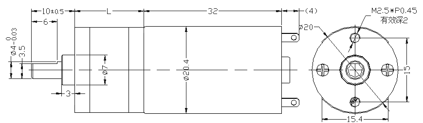 GM20A-180减速电机